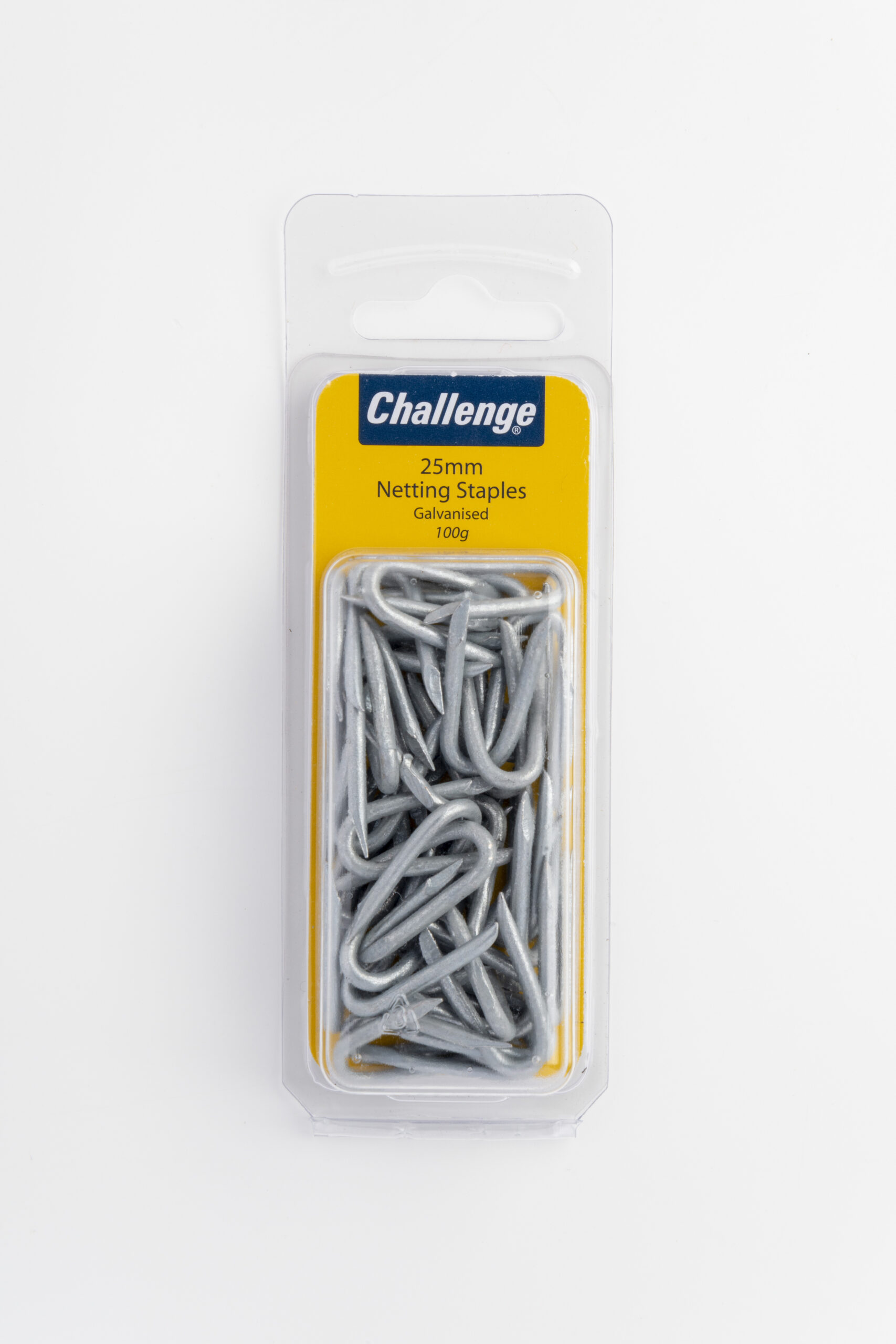 Challenge Netting Staples Galvanised 25mm – Homefix DIY