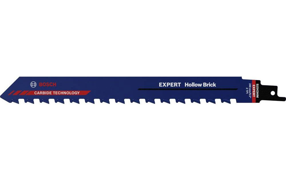 Hoja de sierra sable Bosch EXPERT Hollow Brick S1243HM - Tienda Bosch Herramientas