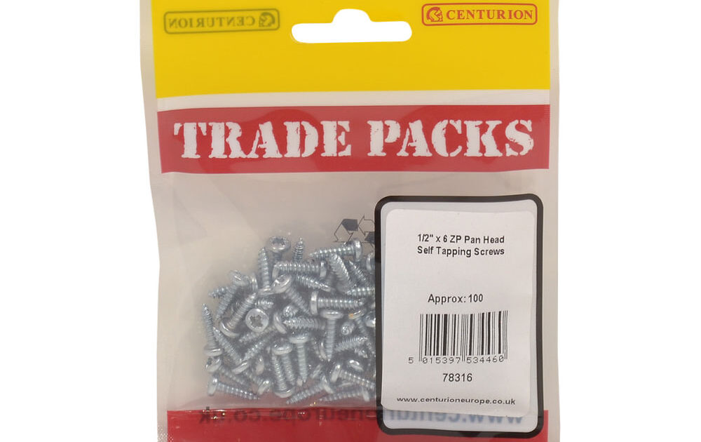 centurion-trade-packs-pan-head-self-tapping-screws-zinc-plated-1-2
