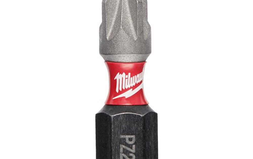 Milwaukee Power Tools Shockwave Impact Duty Bits PZ2 x 25mm 2 Pack ...