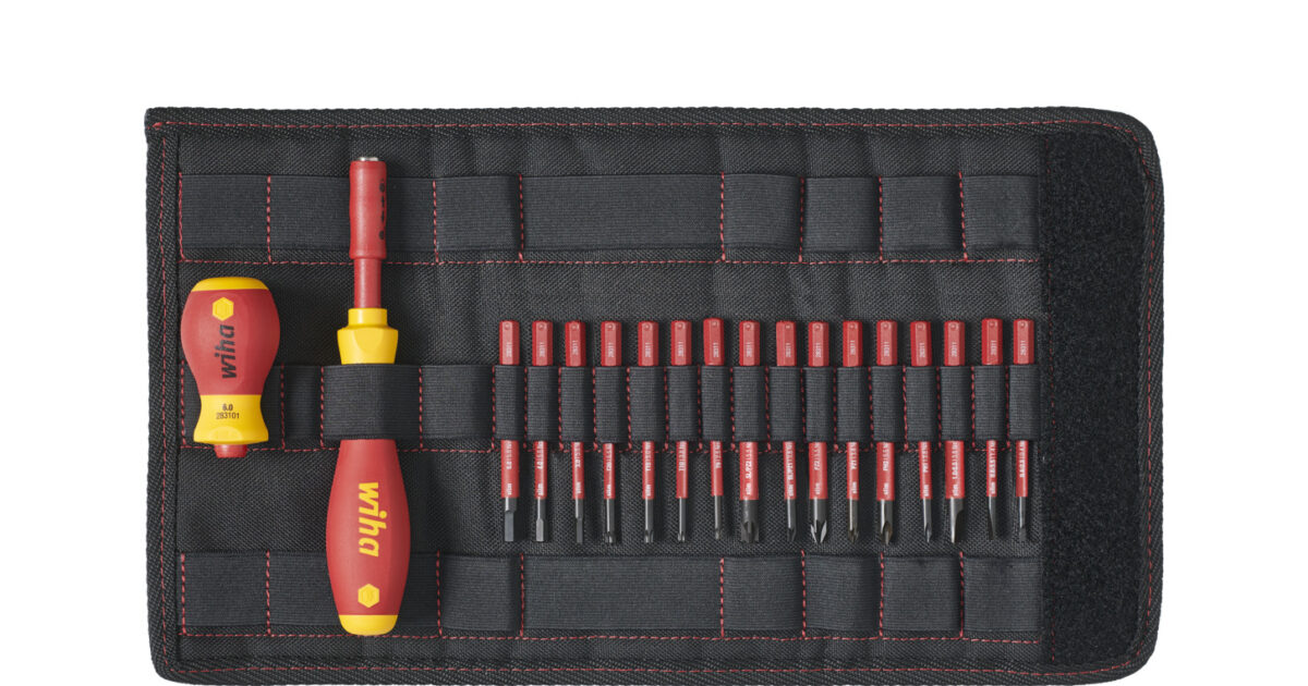 Wiha Screwdriver & Bit Set slimVario Screwdriver – Homefix DIY