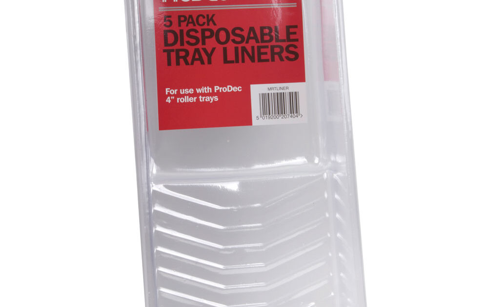 Prodec Plastic Liners for 4” Trays 5 Pack – Homefix DIY
