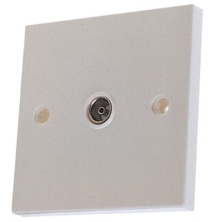 Dencon Single Flush Coax Aerial Socket – Homefix DIY
