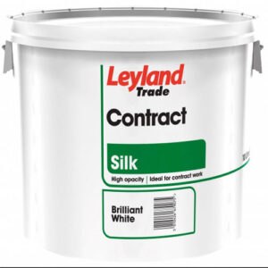 Leyland Trade Brilliant White Contract Silk Emulsion Paint (10L ...